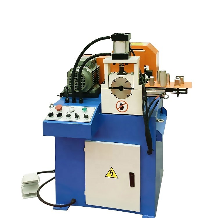 Single Head Automatic Feed Hex Bolt Chamfering Machine For Threaded Rod End Finishing Deburring
