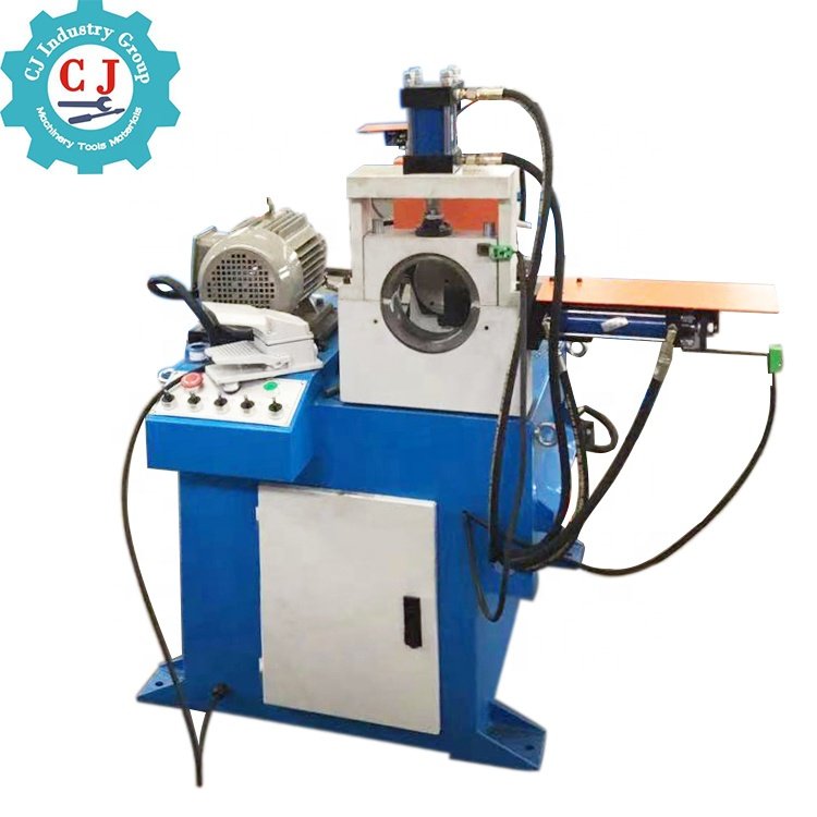 Single Head Automatic Feed Hex Bolt Chamfering Machine For Threaded Rod End Finishing Deburring