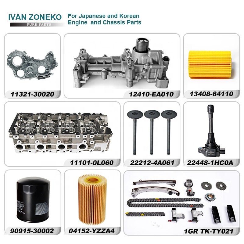 Ivanzoneko Original OEM repuestos de autos Car Spare Parts Auto Parts For TOYOTA HILUX VIGO REVO Diesel Pickup 4x4 Japanese Car