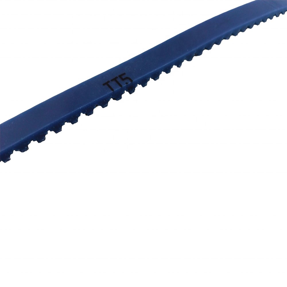 Open End Blue PU TT5 Timing Pulley Belt Factory-Sourced Steel Synchronous Transmission Belt Farm Industries OEM Customized