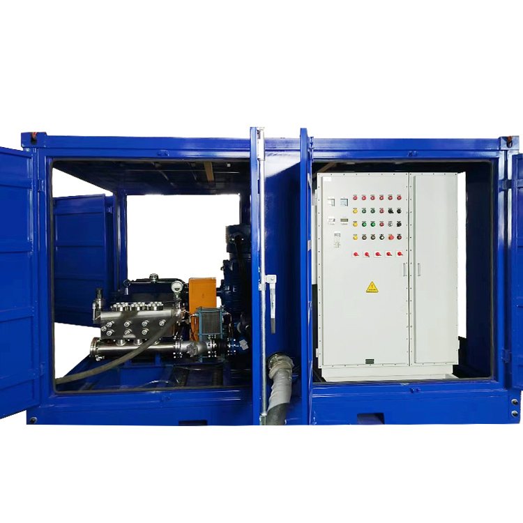 Best Price Full-Automatic Hydro Blasting Machine Water Jetting Equipment Cleaner Unit For Heat Exchanger Tube Cleaning