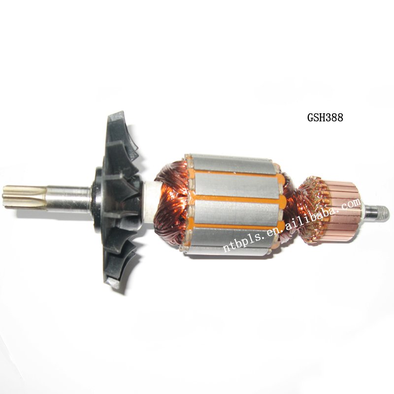 Power Tool Spare Parts For GSH388 Armature/Rotor Of Electric Hammer