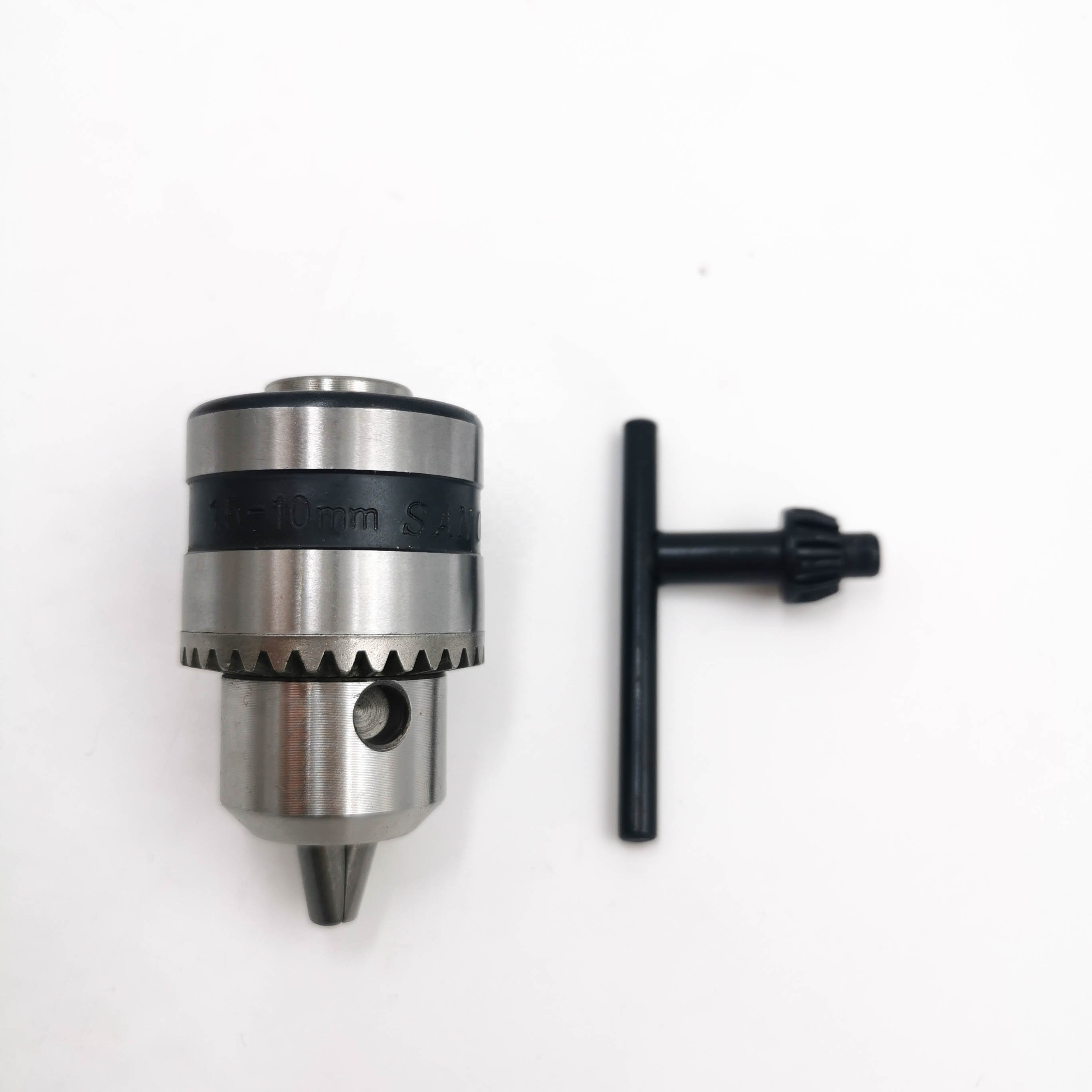 SANOU 1.5-10mm 3/8-24 UNF Keyless Hand Drill Chuck Adaptor Power Tool Accessories