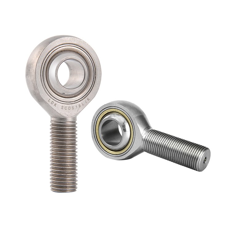 LDK SCOS22 Ball Joint Bearing Male Thread Maintenance-Free Stainless Steel Rod Ends For Go Karting