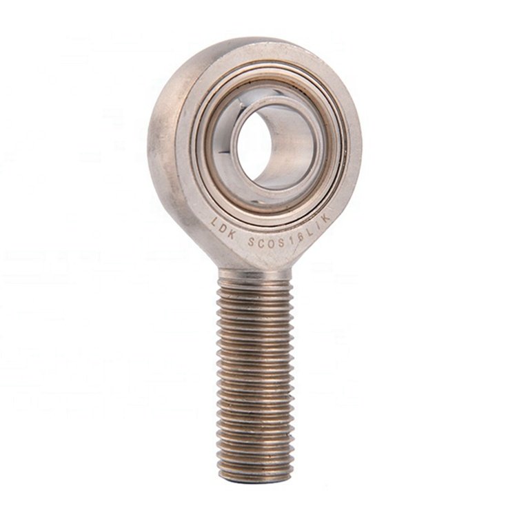 LDK SCOS22 Ball Joint Bearing Male Thread Maintenance-Free Stainless Steel Rod Ends For Go Karting