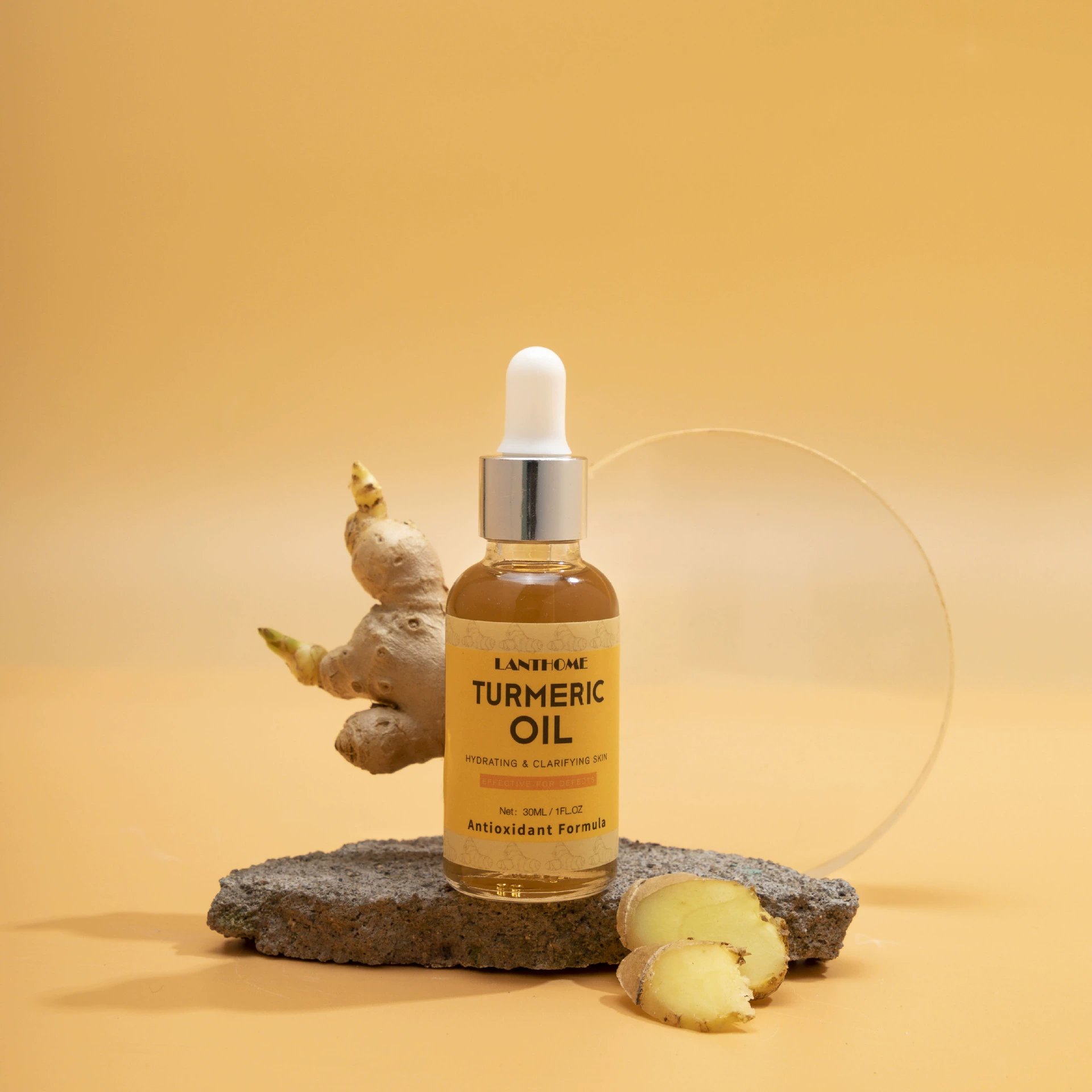 New Turmeric Essence Oil Skin Care Set Moisturizes Repairs Brightens and Hydrates Skin to Alleviate Dull Skin