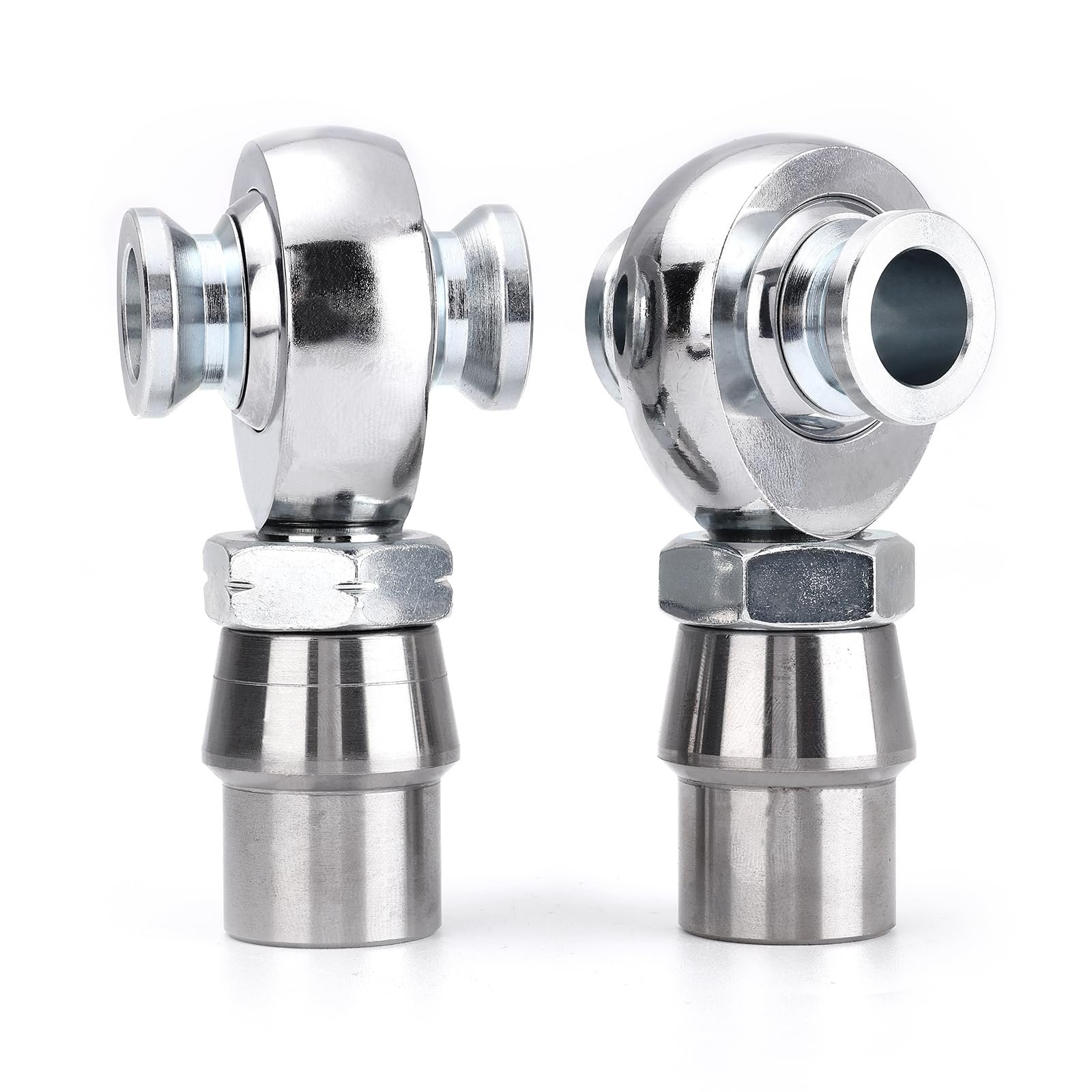 3/4" Heim Joint Rod End Kit with High Misalignment Spacers Heims 750" Chromoly Joints Left and Right Hand Thread Panhard Kit