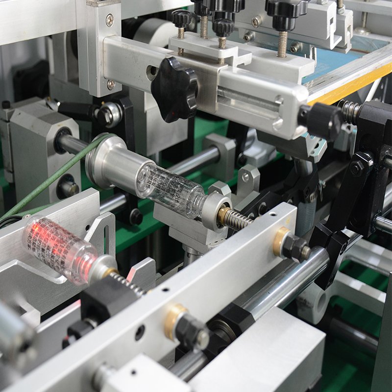 Plastic Bottle Cream Bottle Automatic Loading and Unloading Printing UV Curing Production Line Screen Printing Machine