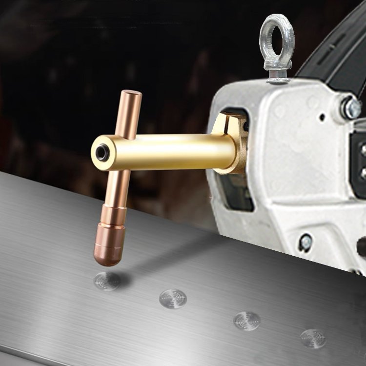 FUNISI Iron/Steel Handheld Auto Car Body Repair Double Side Spot Welding Machine Mini Spot Welder F3000