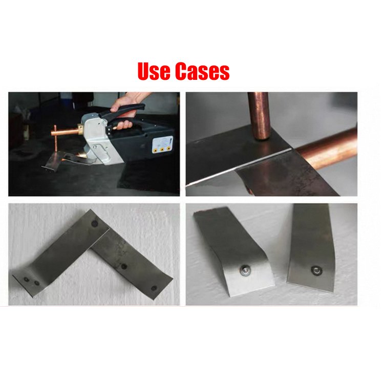 FUNISI Iron/Steel Handheld Auto Car Body Repair Double Side Spot Welding Machine Mini Spot Welder F3000