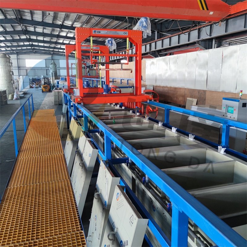 Titanium Anodizing Machine Hard Chromium Electroplating Lines Galvanized Tin Bath