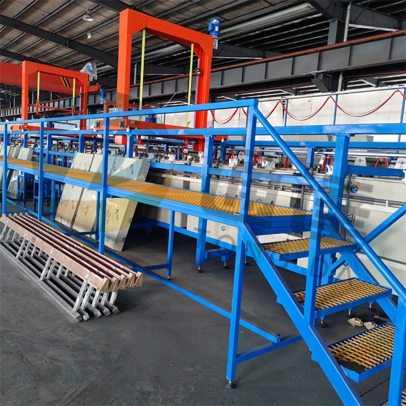 Titanium Anodizing Machine Hard Chromium Electroplating Lines Galvanized Tin Bath