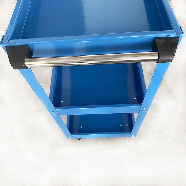 Three-Layer Auto Repair Drawer Cabinet Iron Material Tool Car Storage