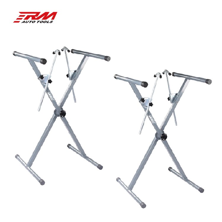 RM Extendable Light Duty Folding Car Bumper Telescopic Paint Stand for Spraying Painting
