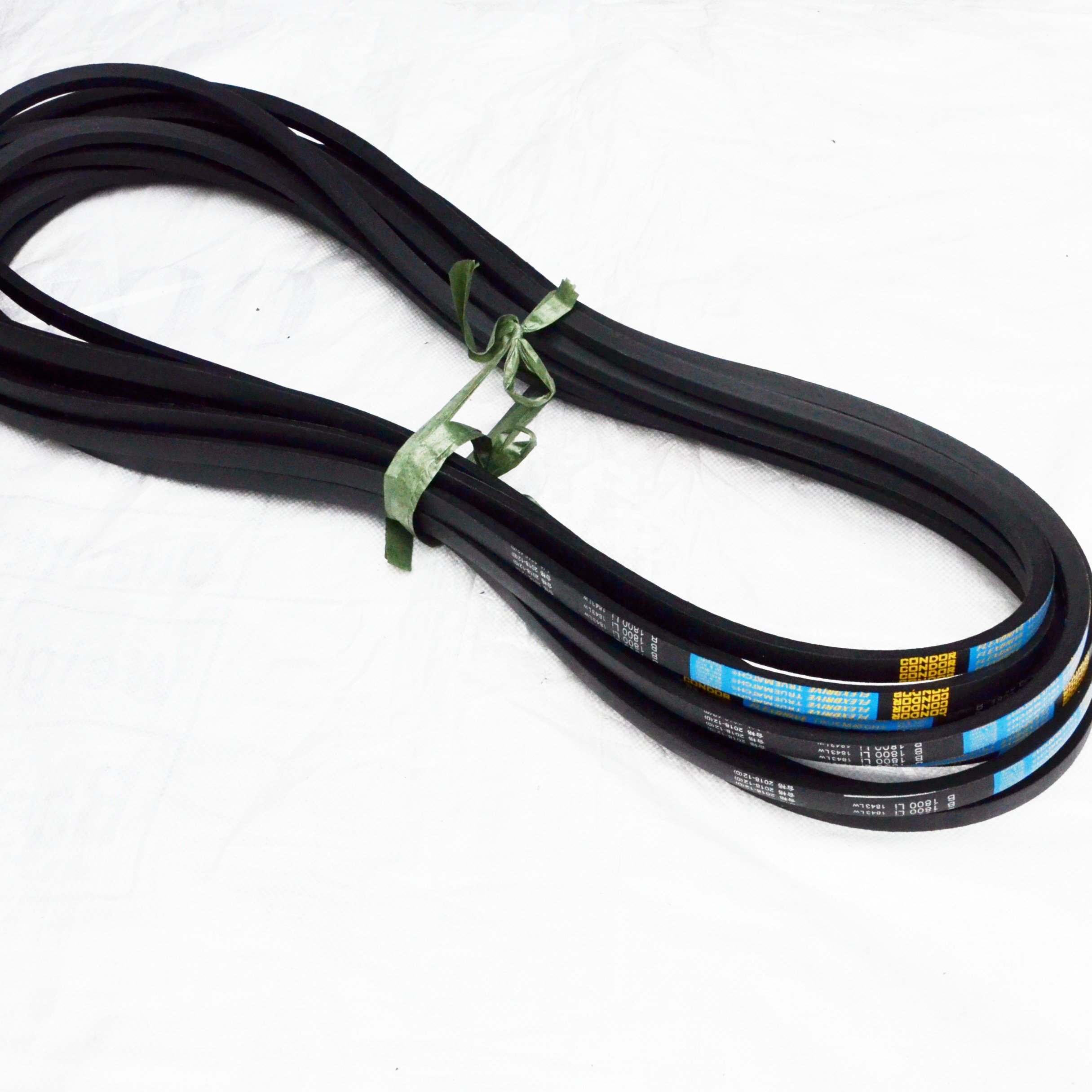 DUNLOP High quality Industrial transmission auto tension bearing unit poly rubber pulley v belt
