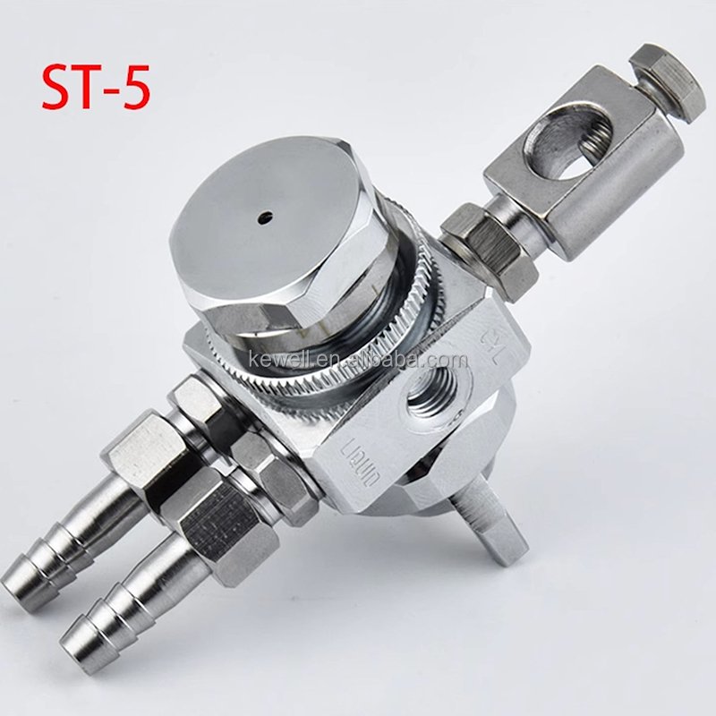 ST-6 Automatic Spray Gun Suction Molding Wave Soldering Die Casting Cooling Machine Painting Mold Release Agent Airbrush Nozzle