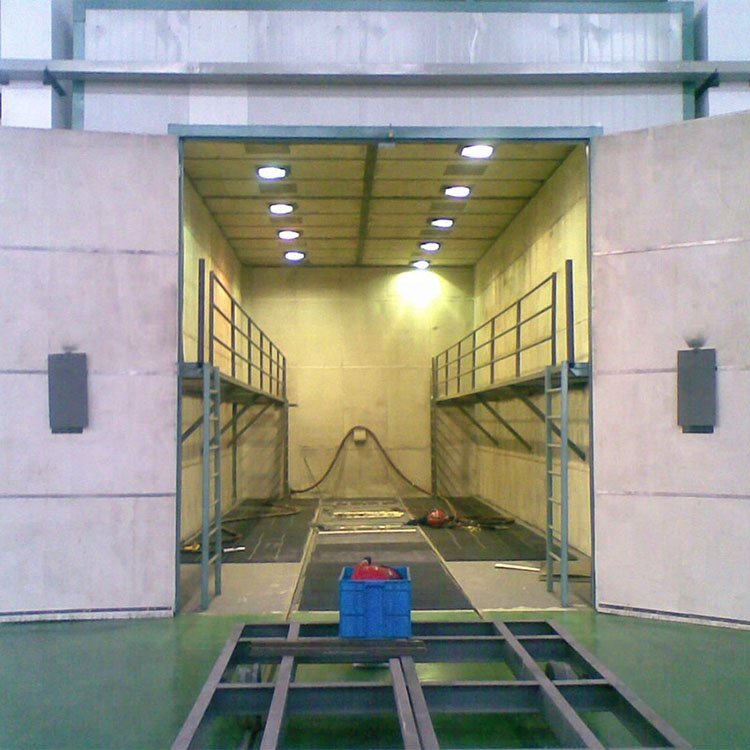 Sand Blasting Booth For Automotive Frame
