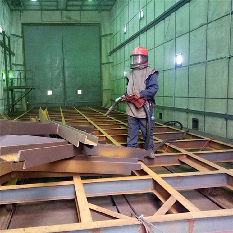 Sand Blasting Booth For Automotive Frame