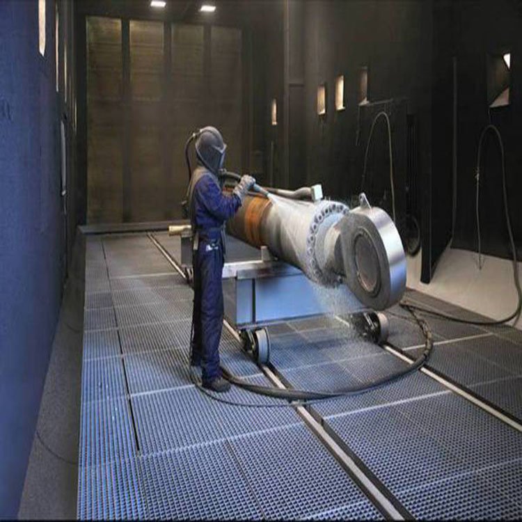 Sand Blasting Booth For Automotive Frame