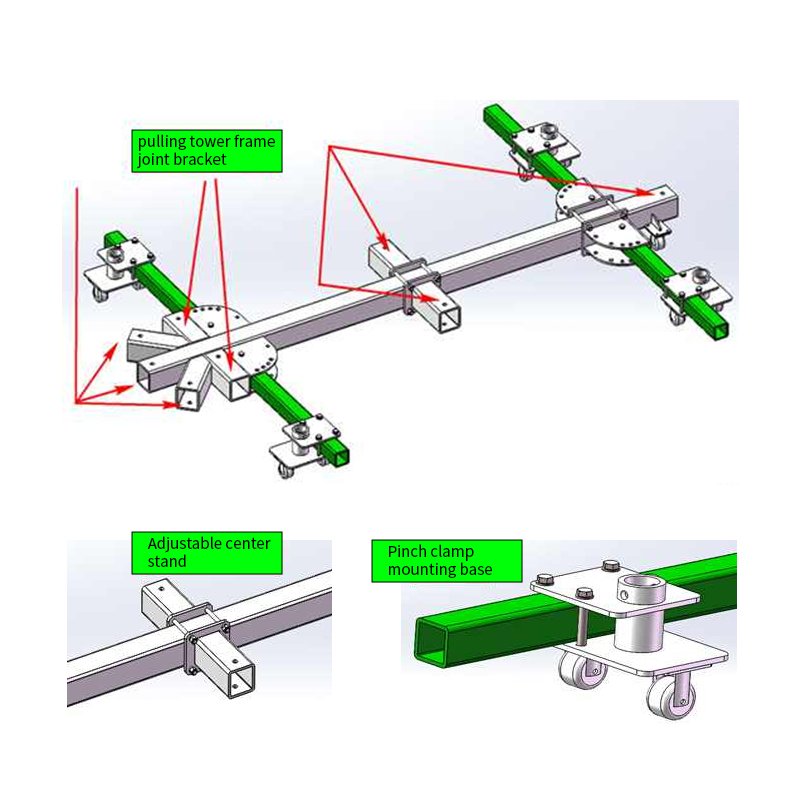 Quick Repair System Automotive Chassis Pulling Machine Metal Bench Body Collision Accident Car Frame Straightener Equipment