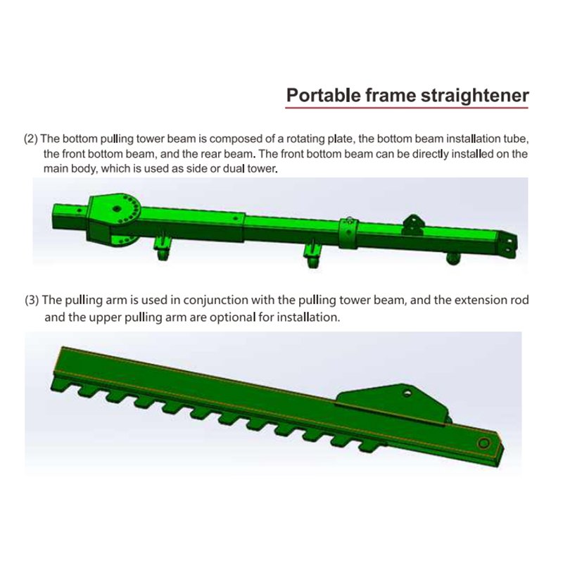 Quick Repair System Automotive Chassis Pulling Machine Metal Bench Body Collision Accident Car Frame Straightener Equipment