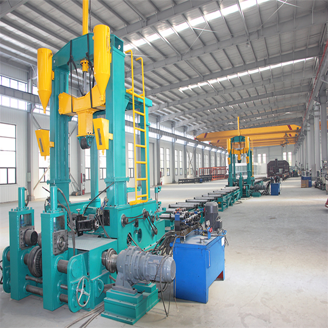 Hot Selling H Beam Steel Making Line Assembly Welding Straightening 3 In 1 Intergrated Machine