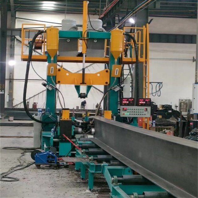 Hot Selling H Beam Steel Making Line Assembly Welding Straightening 3 In 1 Intergrated Machine