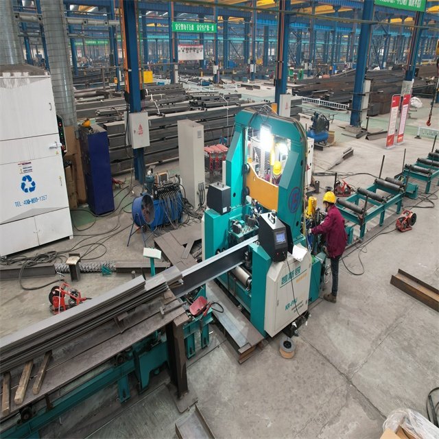 Hot Selling H Beam Steel Making Line Assembly Welding Straightening 3 In 1 Intergrated Machine
