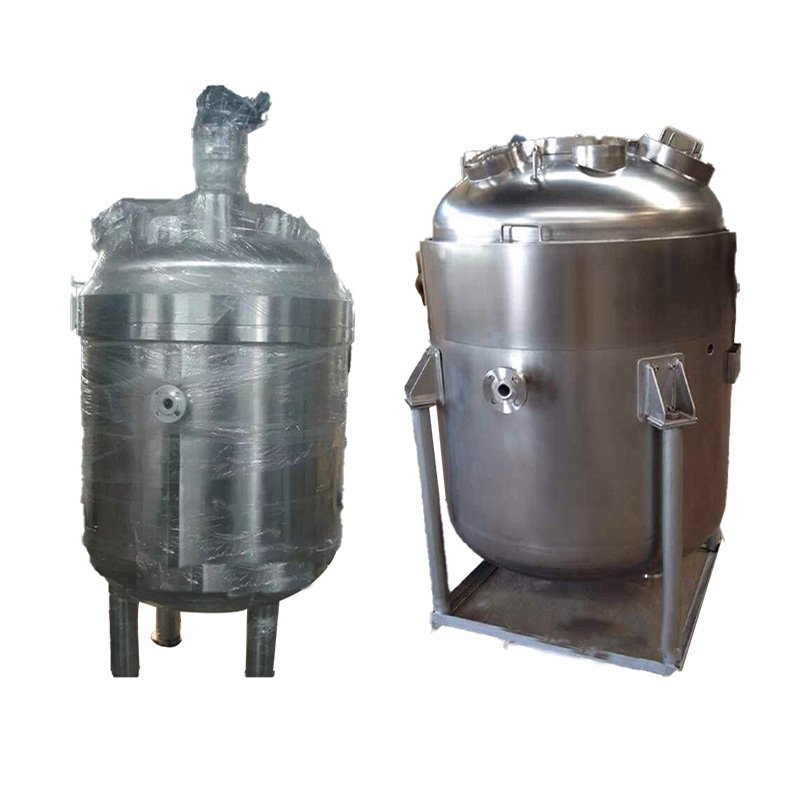 Three Hole Technology Low Thermal Conductivity Thickened Tank Body Novel Structure Stainless Steel Reactor