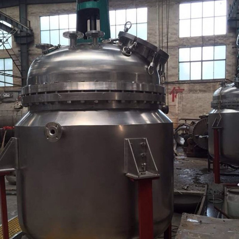 Three Hole Technology Low Thermal Conductivity Thickened Tank Body Novel Structure Stainless Steel Reactor