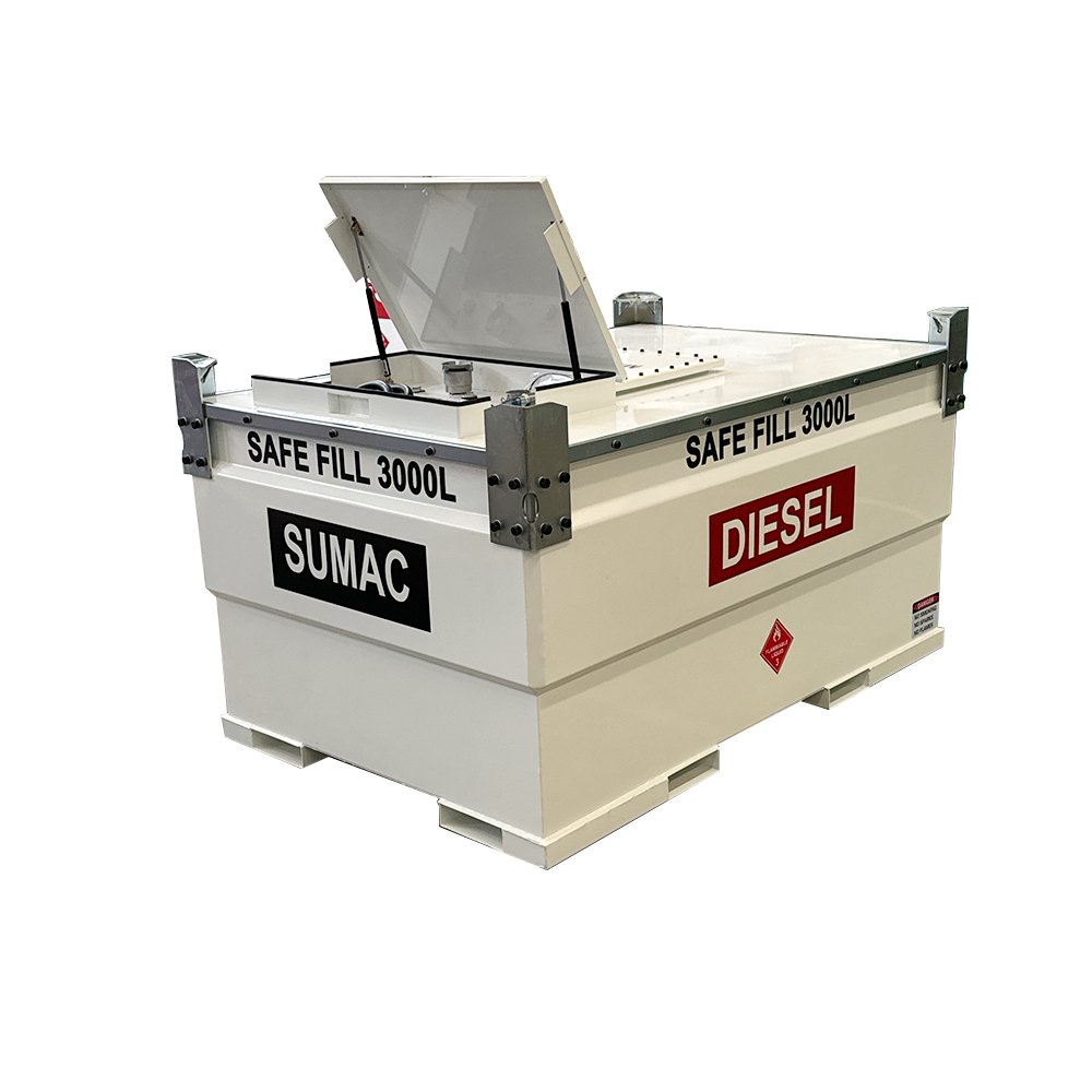 SUMAC New Trend Portable 1000L 3000L Tanks Diesel Oil Storage Fuel Tank