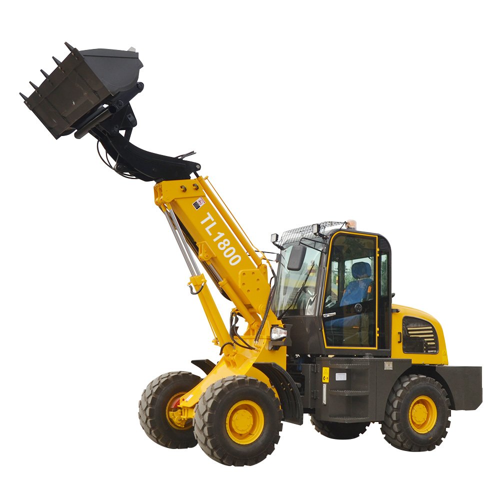Factory Direct Export TL1800 telescopic loader 4x4 front loader lift rod
