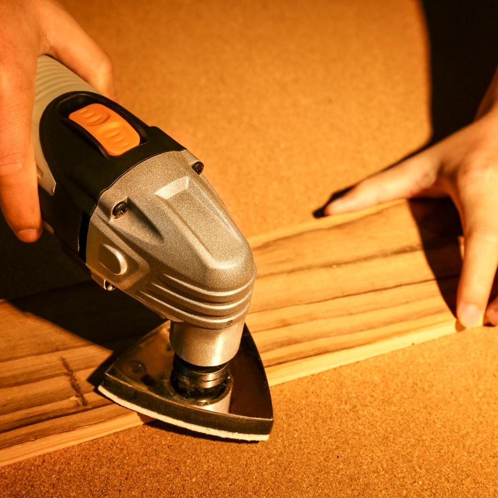 DEKO DKOM40LD1-S1 220V Multifunction Other Power Tools Oscillating Tool Trimmer Saw Variable Speed with Accessories Woodworking