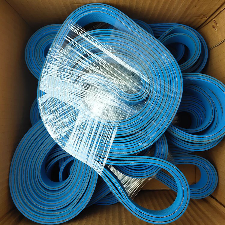XZ belt whole sale oil and wear resistant Double Blue nylon polyamide flat belt