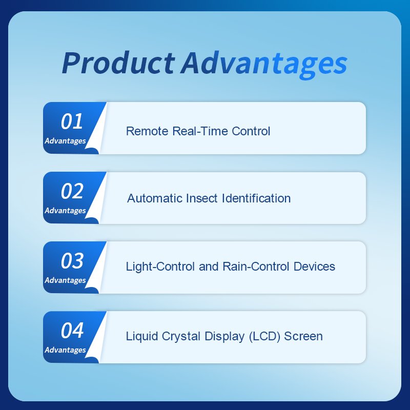 Factory Price Intelligent Agriculture Kill Pest Insect Killer Fly Killer Machine Pest Monitoring Equipment