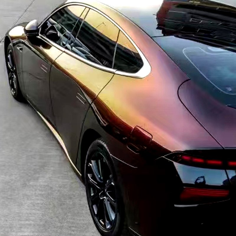 JCL001# Medium Solid(MS) Car Paint System Chameleon Changing Color Reddish Brown - Brown Polyurethane Acrylic Car Refinish Paint