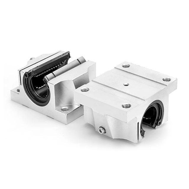 Linear Shaft Block Rod End Supporter Aluminum TBR TBR16 Series Linear Motion Slide Block Bearing TBR20 TBR25