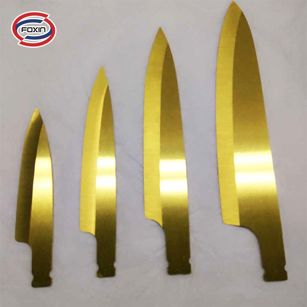Cutlery Gold Cooper Color PVD Vacuum Metallizing Machine