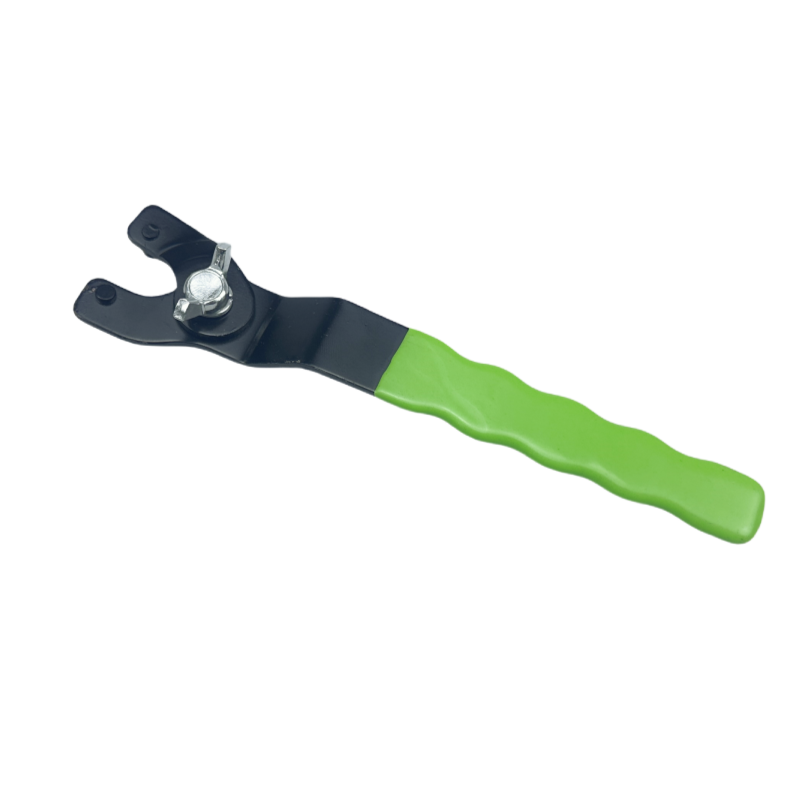 Adjustable angle grinder spanner Removing cutter discs Installing power tool accessories