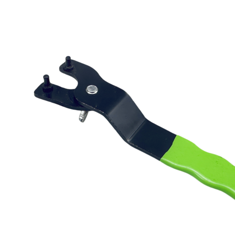 Adjustable angle grinder spanner Removing cutter discs Installing power tool accessories