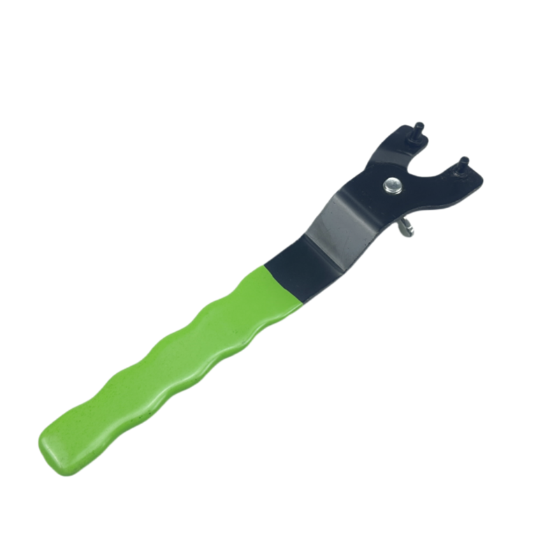 Adjustable angle grinder spanner Removing cutter discs Installing power tool accessories