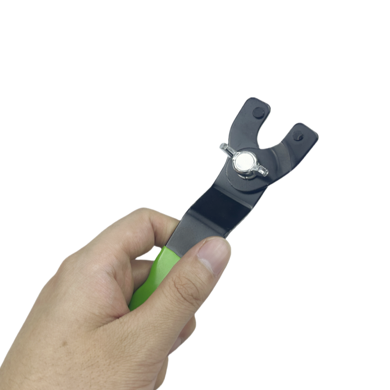 Adjustable angle grinder spanner Removing cutter discs Installing power tool accessories