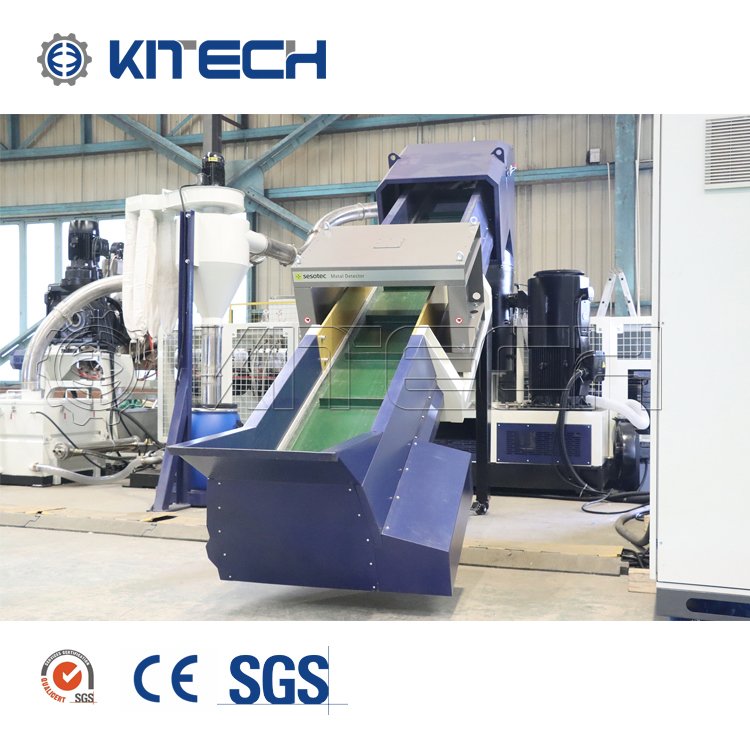 Auto Self-clean Filter Plastic LDPE PE PP PA PET PS PC Recycling Extruder Equipment Plastic Granulator Machine Production Line