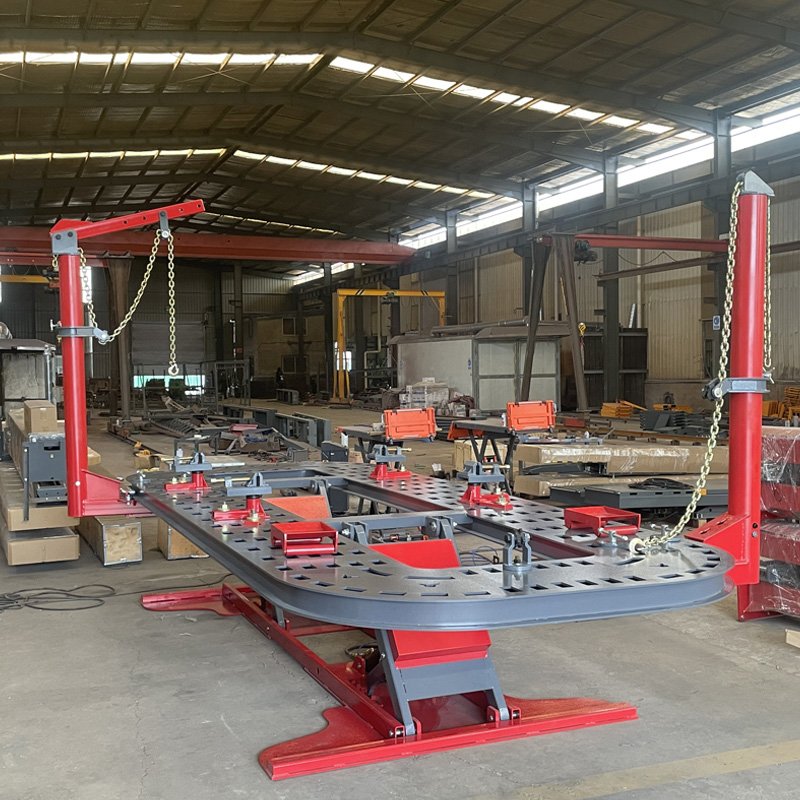 Auto Body Collision Repair Frame Hydraulic Straightening Machine for Car Vehicle Chassis Bench Essential Car Repair Tool