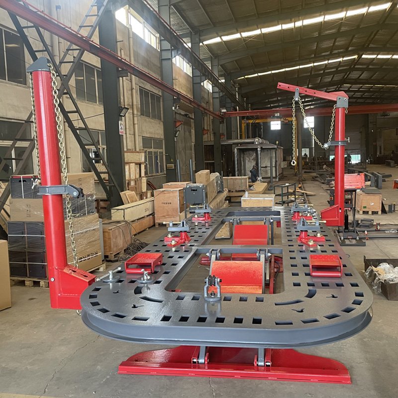 Auto Body Collision Repair Frame Hydraulic Straightening Machine for Car Vehicle Chassis Bench Essential Car Repair Tool
