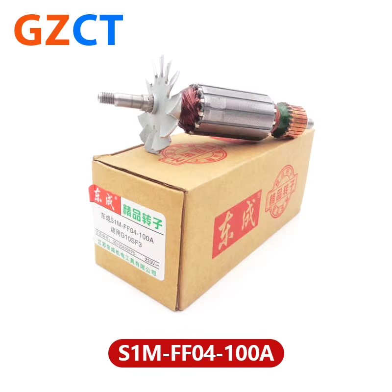 Angle Grinder Rotor And Stator Accessories Power Tool Parts S1M-FF03-100A 04-100A05-100B Angle Grinder Armature/Rotor