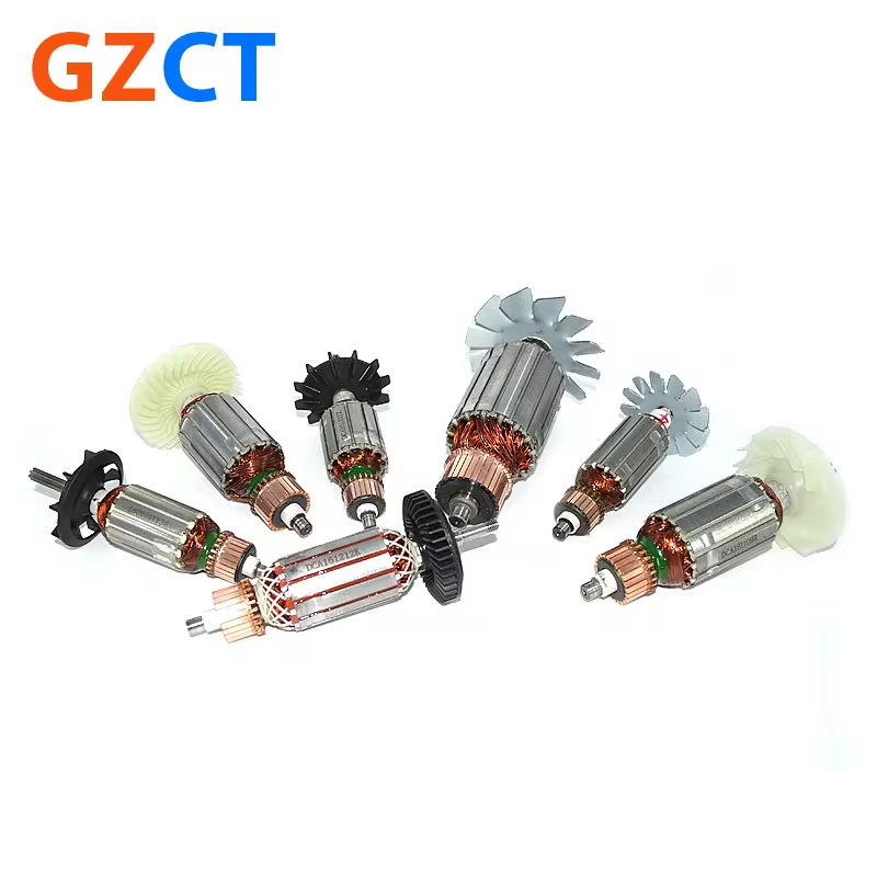 Angle Grinder Rotor And Stator Accessories Power Tool Parts S1M-FF03-100A 04-100A05-100B Angle Grinder Armature/Rotor
