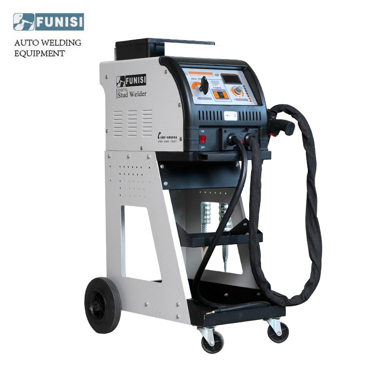 FUNISI Metal Car Body Repair Equipment Steel Auto Dent Remover Pulling Machine Automotive Dent Puller Spot Welder Dent Puller