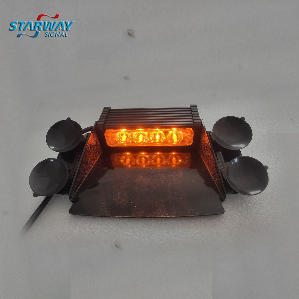 Starway Super Bright Strobe Light Emergency Vehicle Warning LED Deck Dash Windshield Light