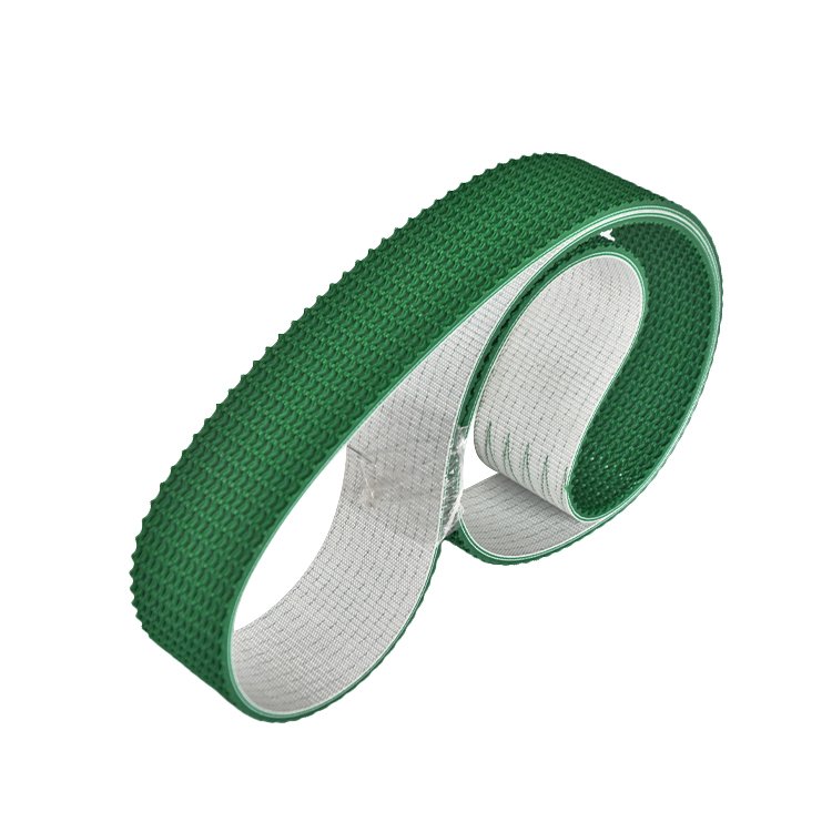 green rough top pvc belt for packaging lines conveyor belt smooth operation and enhanced efficiency
